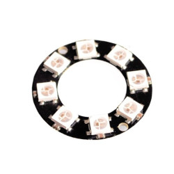RGB 5050 LED Ring with Driver - WS2812B - 8 Bits
