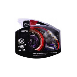 Zestaw montażowy PK-208 CarAudio KICX kabli do wzmacniacza samochodowego