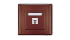 Flexi Gniazdo Telefoniczne Pojedyncze 1Xrj11, 4-Stykowe, Beznarzędziowe...