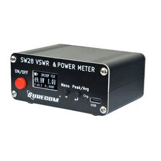 HF Walkie Talkie SW-28HF 15-60MHz 120W Moc SWR Miernik VSWR Typ-C USB Przenośny Lekki Pomiar Częstotliwości