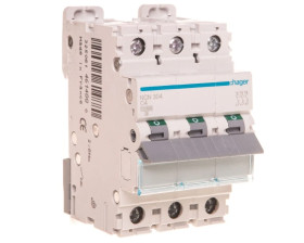 Wyłącznik nadprądowy 3P C 4A 10kA AC NCN304