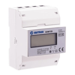 Licznik energii elektrycznej na szynę cyfrowy 3F 10(100)A SDM72D (MID)