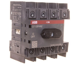 Rozłącznik izolacyjny 4P 125A z napędem bezpośrednim OT125F4N2 1SCA105051R1001