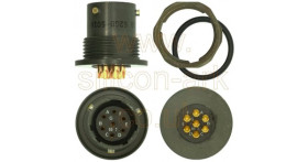 7-way receptacle (NSN 5935-99-626-5472) - Amphenol
