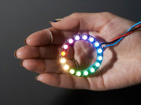 Adafruit NeoPixel Ring - 16 x 5050 RGBW LEDs w/ Integrated Drivers