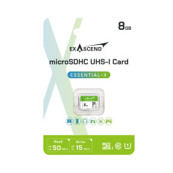 Karta Micro SD MicroSDHC, 8 GB, Exascend Essential X