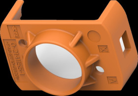 Cover, orange, for HVA 800 series, 2141155-1