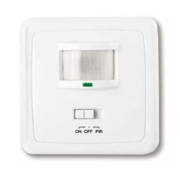 Czujnik ruchu CR-4 LED, min. 40W, max. 500W, AC220-240V, 50/60Hz, kąt działania 160*, zasięg 12m