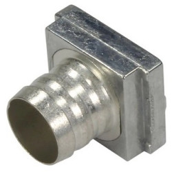 Crimp flange, 7 mm/8 mm for D-Sub housing size 5 (DD), 50 pole, 61030005069