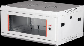 26210122 19" wall-mounted housing, 4U, 450mm depth, gray