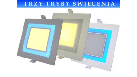 Downlight Led Power Pello 4W+2W Ww+Blue