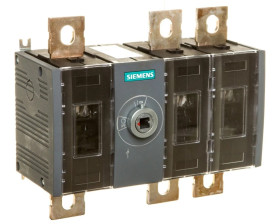 Rozłącznik izolacyjny 3P wlk3 250A bez napędu obrotowego przyłącza płaskie śrubowe 3KD3830-0PE20-0