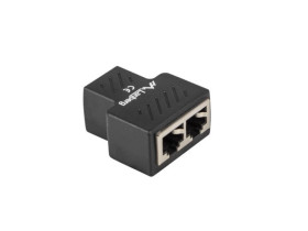 Adapter złączka sieciowa RJ-45-2xRJ45 ekranowana LANBERG ADS-RJ45-2RJ45-OS
