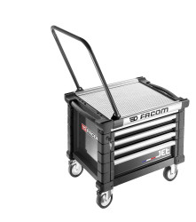 Wózek na narzędzia, na kółkach, 4-szufladowa, Facom