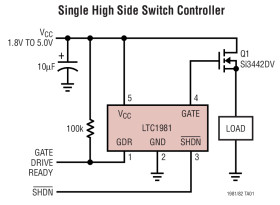 Single and Dual Micropower High Side Switch Controllers in SOT-23