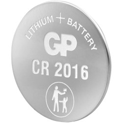 GP GPCR2016STD707C1 Button Cell CR2016 3V 90mAh High Energy Density