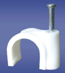 Uchwyt kablowy okrągły fi 8mm FLOP-8 27.08 /100szt./