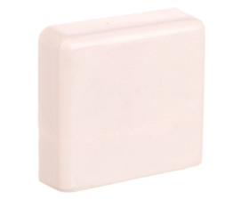 Ultra Łącznik zakończeniowy 25x16/25x25mm biały RAL 9010 ETK25361