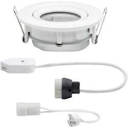 Paulmann 93661 Nova Bathroom Recessed Light 35W IP65 White Matt GU10 GU5.3