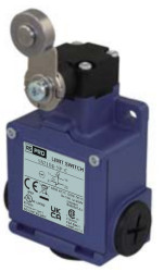 Wyłącznik krańcowy typ Dźwignia z rolką RS PRO 1NC/1NO Działanie natychmiastowe 10A 600V ac IP67