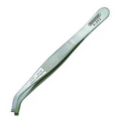 Bernstein 5-063 SMD Tweezers 115mm Bent 35&#xB0; With Gripping Cavity