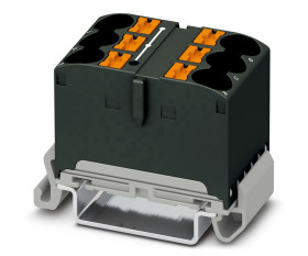 Blok rozdzielczy 6 -żyłowy Phoenix Contact 90A 800 V 22 → 6 AWG