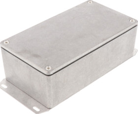 Aluminum die cast enclosure, (L x W x H) 153 x 83 x 50 mm, natural, IP65, 1590WP1F