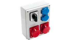 Viplast Rozdzielnica Gniazdo 2X16/5 + 2X250v + L-P