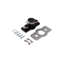 Przepust dławiący HIK-FL13-1 IP65 z opaską zaciskową - czarny