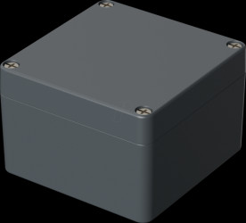 01119000 Alu enclosure,122x120x81mm,IP66