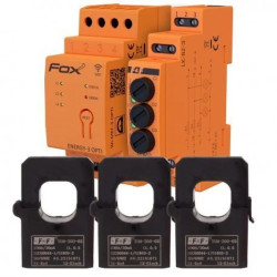 Zestaw monitor licznik zużycia energii WI-MEF-3-OPTI-200A Wi-Fi + zabezpieczenie LK-BZ-3