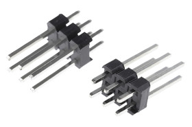 Złącze szpilkowe 6-pinowe M20 raster: 2.54 mm Prosty 2-rzędowe HARWIN Otwór przelotowy Bez osłony