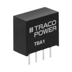 TracoPower TBA 1-2412 DC/DC converter 1W 1 output 80mA