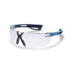 uvex 9199245 x-fit pro safety glasses UV protection blue one piece