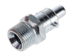 Szybkozłączka pneumatyczna, materiał Stal, złącze G 3/8 męskie, RS PRO PCL