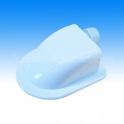 Kabel-Dachdurchführung 1er, weiß