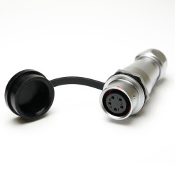 Złącze okrągłe 5-pinowe M16 Kabel Gniazdo RS PRO Żeńskie IP67 SF16