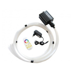 Generator RGBW gwiezdne niebo zestaw Mi-light +200pkt światłowód(320m)