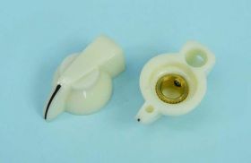 GAŁKA BIAŁA 31mm FI=Xmm BLOK.ŚRUBA