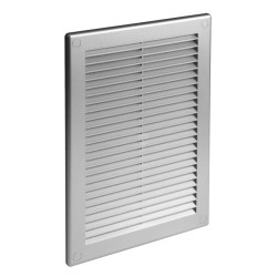 Kratka wentylacyjna 180x250mm satyna siatka TRU4SS