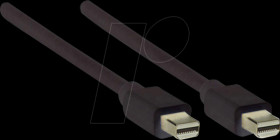 ICOC-MDP-14-020 Mini DisplayPort 1.4 cable, DP-HDMI, 4 K 60 Hz, 2.0 m