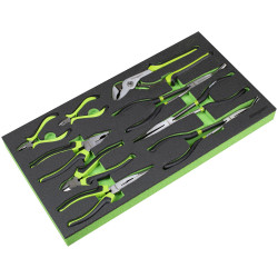 Sealey S01277 Siegen Pliers Set with Tool Tray 9pc