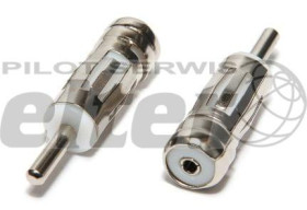 Redukcja anteny samochodowej ISO/DIN Wtyk prosty