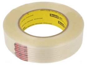 Taśma: mocująca W: 30mm L: 55m Thk: 0,15mm kauczuk syntetyczny 3M SCOTCH 8915 30MM