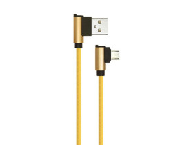 VT-5361 przewód data 1M MICRO USB złoty 8637 V-TAC