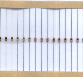 REZYSTOR 0,25W (1/4W) 1K ohm (50 SZTUK)