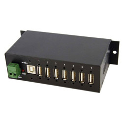 StarTech.com ST7200USBM Mountable Rugged Industrial 7 Port USB Hub