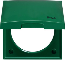 Integro Ramka z pokrywą z nadrukiem /IP44/ zielony połysk 918282590