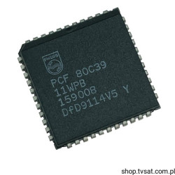 PCF80C39-11WPB MCU 8Bit No ROM SMD-PLCC44 PHILIPS