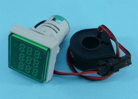 W/A/C 60-500VAC GREEN LED KWA.31x31mm